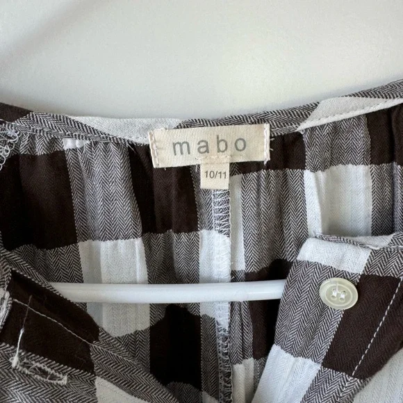 Mabo Plaid Jumpsuit 10/11 - Picture 5 of 5
